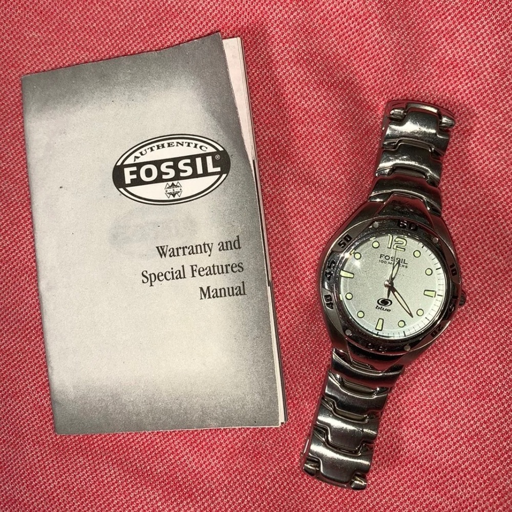 Ladies fossil watch (circa 2002)